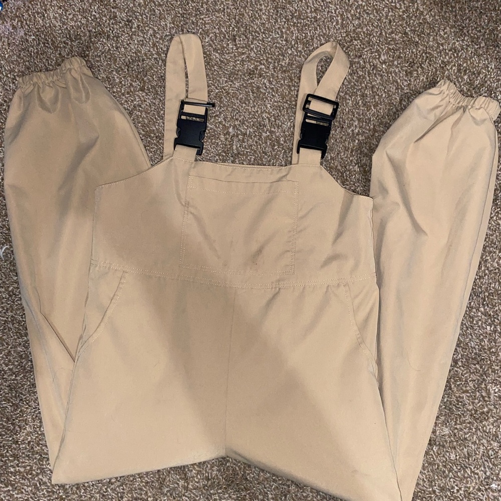 (Kids) Kaki Overalls